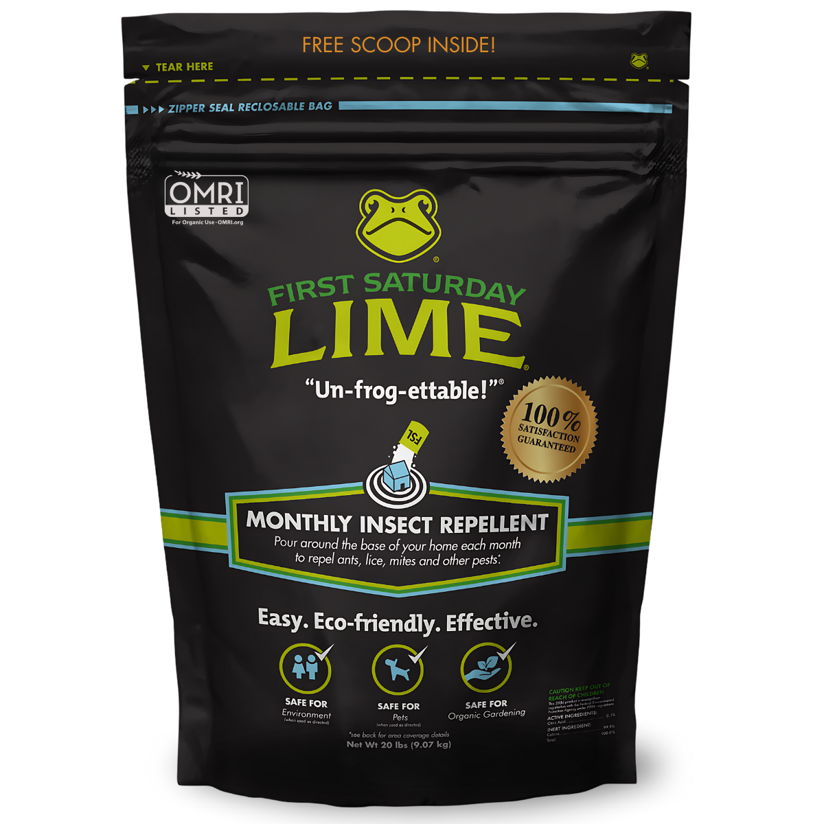First Saturday Lime 20lb Case