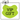 An image of a green frog shape with the text 'VIP GIFT' on it, adorned with a black ribbon.